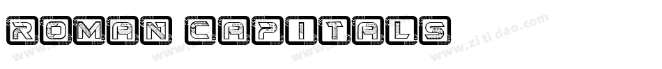 Roman Capitals字体转换